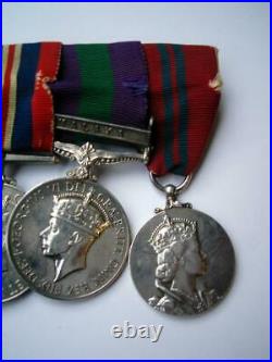 Captain A J Morgan WW2 France Germany star & GSM Malaya 1939-60 medal group RASC