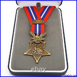 Cased U. S. Order Badge Medal of Honor 1896-1903 Army MOH Neck ribbon Cravat Rare