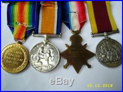 China Boxer rebellion 1900 & WW1 Trio medals P Officer H Brown RN born Hong Kong