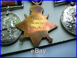 China Boxer rebellion 1900 & WW1 medals Petty Officer H Brown RN born Hong Kong