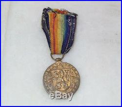 Czech WW1 Inter-Allied Victory Medal Czechoslovakia Official Issue Laslo Type 2