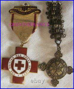 DEC7491 Medals Croix-Rouge English & Ambulance St John WW1 Attribuées
