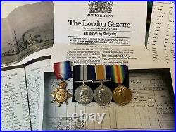 Distinguished Service Medal Group- WW1 Royal Navy Mciver Stornoway Gallantry