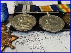 Distinguished Service Medal Group- WW1 Royal Navy Mciver Stornoway Gallantry