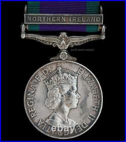 EIIR 1962 General Service Medal Clasp'Northern Ireland', Corporal Huntley, RCT