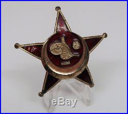 Enamel iron cross pin medal badge WW1 German Gallipoli star Ottoman Turkish war