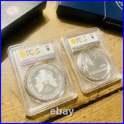 End Of World War II 75th Anniversary Silver Proof Coin + Silver Medal PR69