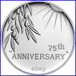 End of World War II 75th Anniversary Silver Medal Coin PRESALE