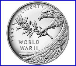 End of World War II 75th Anniversary Silver Medal Confirmed Order WW2