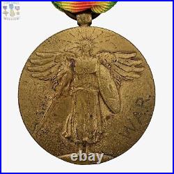 Engraved Ww1 U. S. Victory Medal W. A. R. Named World War 1