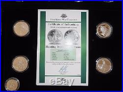 FIRST WORLD WAR SILVER MEDAL COLLECTION 16 Medallions With Certificates FREE $10