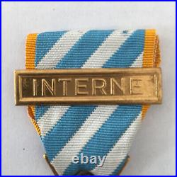 FRANCE. Medal of Deportation and Internment with Internees bar
