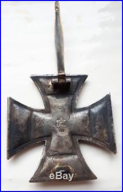 Fantastic Rare WW1 German 1914 EK1 AWS Pillowback 1st Class Iron Cross Medal