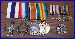 Fantastic Very Scarce WW1 MC Gallantry Officer Medal Group Imperial Camel Corps