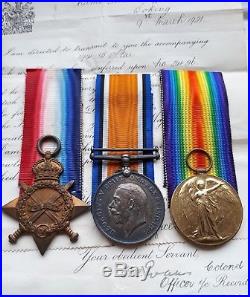 Fantastic WW1 Boxed Gallipoli Casualty Royal Army Medical Corps Medal Grouping