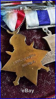Fantastic WW1 Gallantry MC Mons 9th Londons Regiment Family Brothers Medal Group