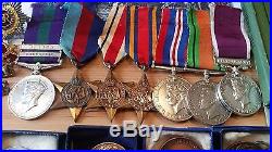 Fantastic WW2 Large Officer Medal Grouping Crack Shot Major Shooting Champion