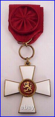 Finland / Finnish Order Of The Lion Medal Officer Class In Box Of Issue