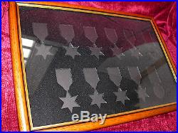 Frame to hold 9 WW2 Stars and Defence & War Medals-design now with Arctic Star