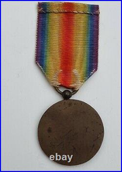 France French Ww1 Victory Medal Scarce Unofficial Anonymous Type