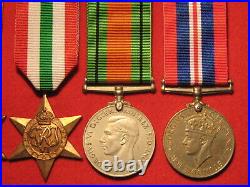 Full Size Set Of 5 Genuine Original Ww2 Medals 1939 1945 Africa Star