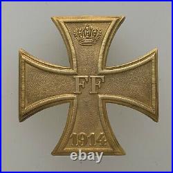 GENUINE 1914 Imperial German WW1 Mecklenburg Schwerin Honour Cross -State medal