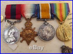 GREAT WAR WW1 Trio + Distinguished Conduct Medal DSM + Dress Medals etc