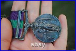 GSM medal group Palestine 1945-46 HUTCHINSON R. SIGS