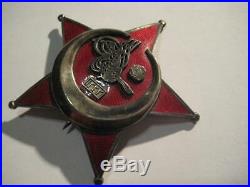 Gallipolli star award medal from German soldier WW I in Turkey original rare