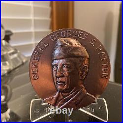 General George S. Patton medal medallion