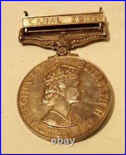 General service medal canal zone