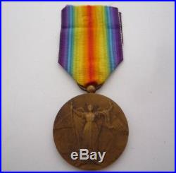 Genuine Cuba / Cuban Ww1 Victory Medal Official Type Chobillion Makers Mark