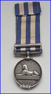 Genuine Egypt 1882 Medal named & with papers