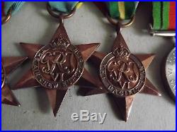 Genuine Five Medal Ww2 Group + Air Crew Europe Star & Pacific Star Etc