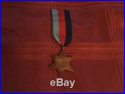 Genuine WW2 Trio 39/45 Star, Air Crew Europe Star & British War Medal