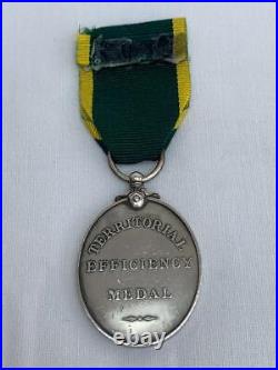 George V Territorial Efficiency Medal 348100 BMBR. C. WESTERMAN. R. A