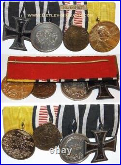 German Colonial and World War I Medal Bar