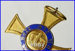 German Germany Antique WW1 Order of Crown 4 Class Medal Cross Award Badge