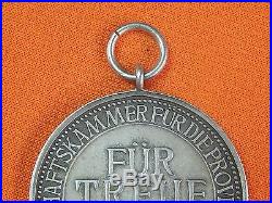 German Germany WWI WW1 Hannover Silver Medal Order Badge with Box