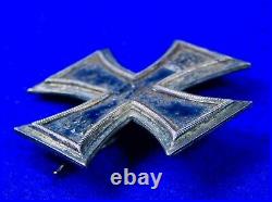 German Germany WWI WW1 Silver Iron Cross Medal Order Badge