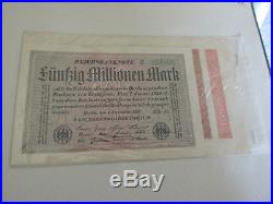 German Military Photo Album 67 Pictures Paper Money Stamps Medal Badge Flag WW2