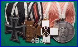 German WW1 Red Cross Medal Bar