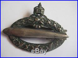 German WWI navy pilot medal for air ships WW I Zeppelin award rare antique medal