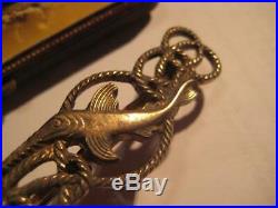 German WW II Navy submarine fight medal for small u-boots bronce Juncker case