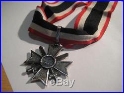 German WW II medal knight cross war merrit swords 41 marker 800 Wehrmacht