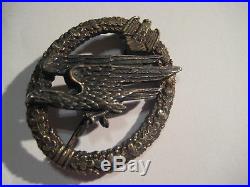 German WW II medal original air force air borne badge from producer IMME Berlin