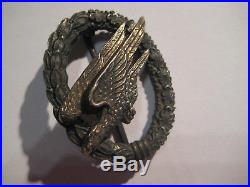German WW II medal original air force air borne badge producer marker 1 rare