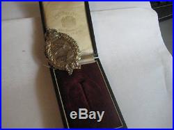 German WW I air force imperial pilot medal genuine antique award in Juncker case