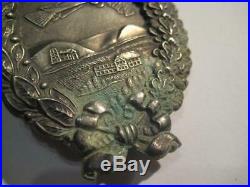 German WW I air force pilot medal producer Juncker 1914-1918 prince solid silver