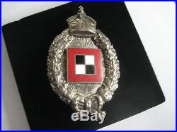 German WW I air force prussia observer medal antique rare badge rare award 1916